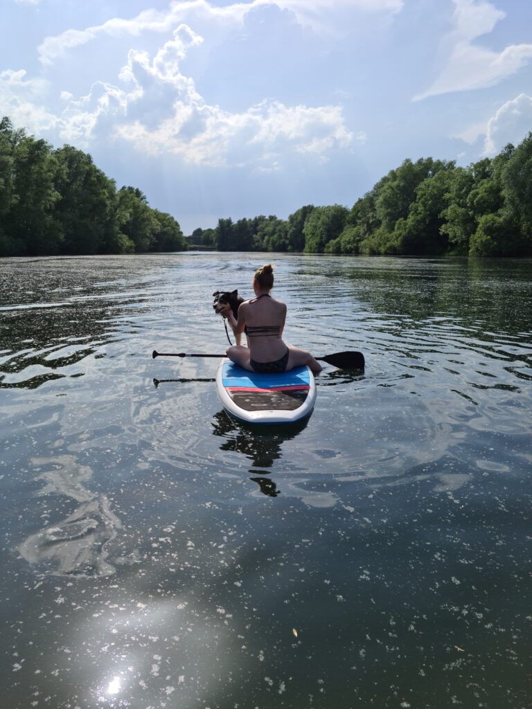 Stand-Up-Paddling mit Hund (SUP mit Hund) 3 20210618 172333
